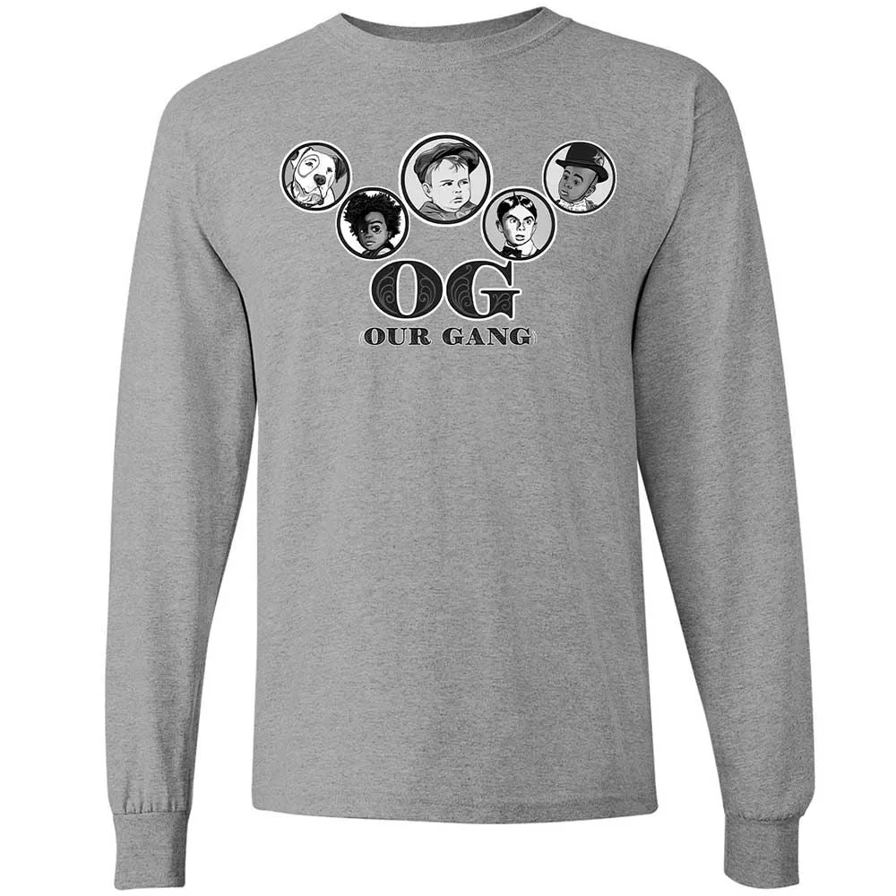 Long Sleeve T-Shirt - GJD3BQGJ - Sport Grey - 19