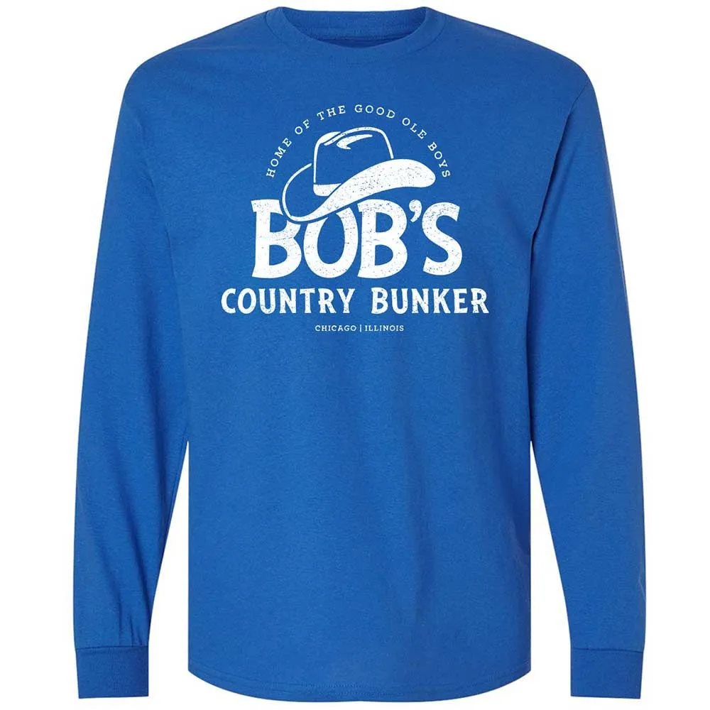 Long Sleeve T-Shirt - X3VGLM4V - Royal - 3