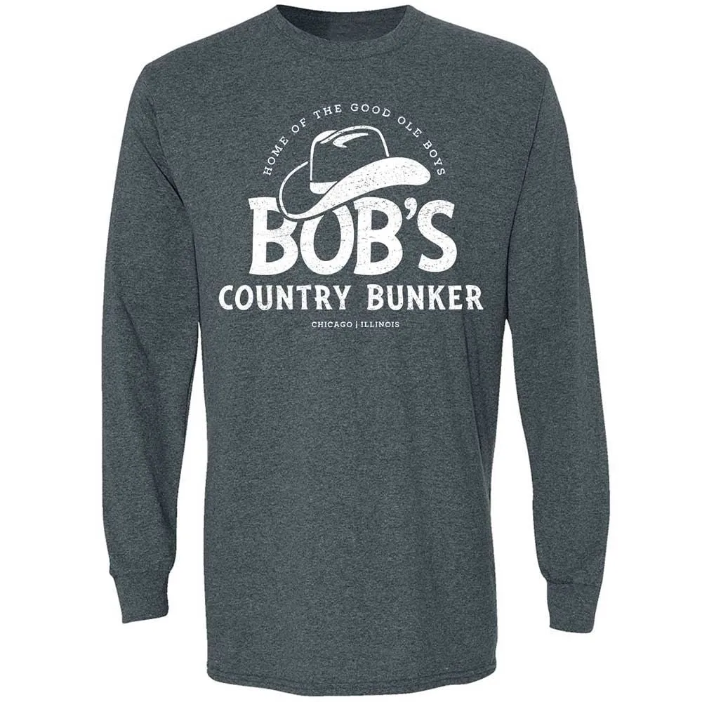Long Sleeve T-Shirt - X3VGLM4V - Dark Heather - 5