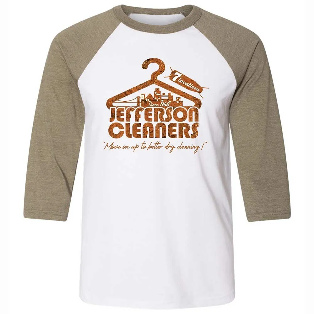 Unisex 3/4 Baseball Tee - XWF1TBD3 - White/Heather Olive - 4