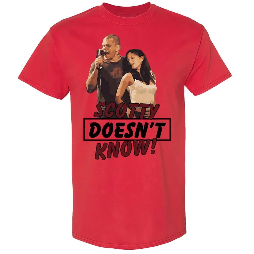 He Doesn't Know - Red - 8