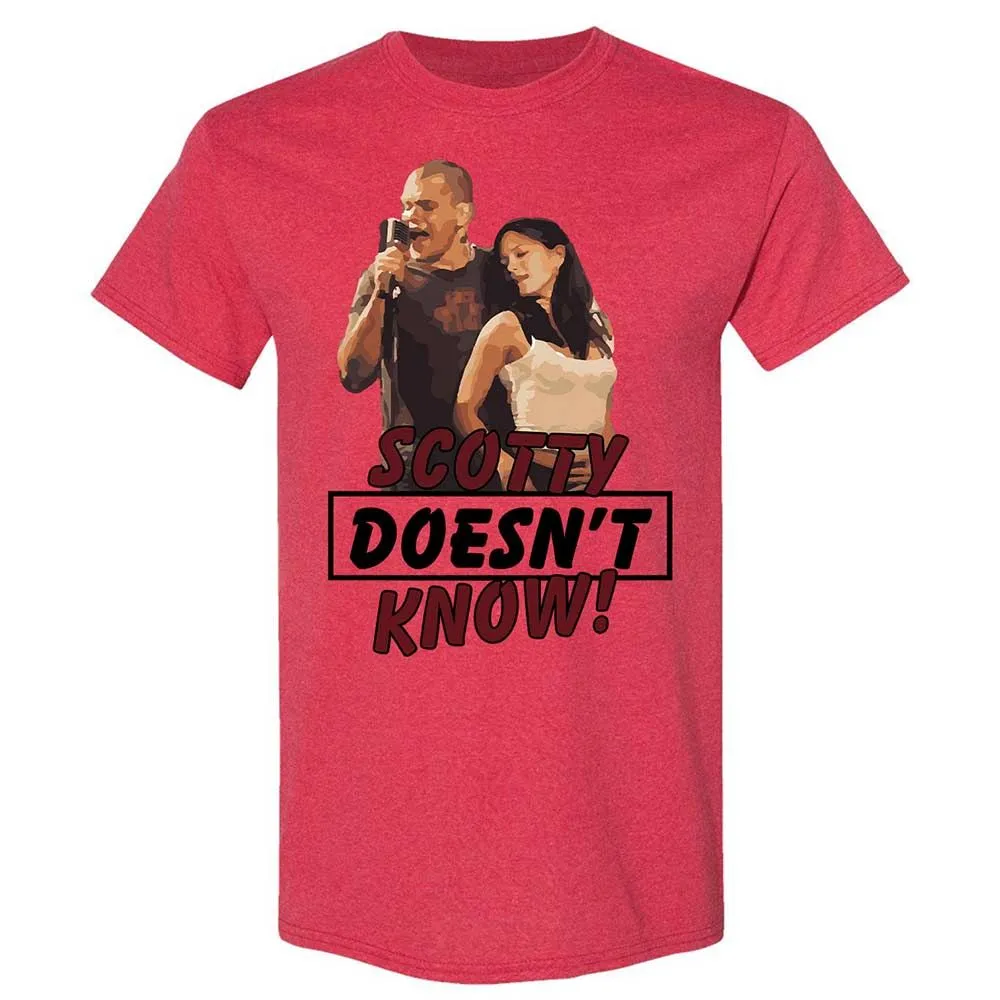 He Doesn't Know - Heather Red - 9