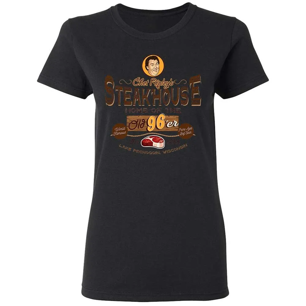 Women's T-Shirt - EY76KWZU - Black - 13