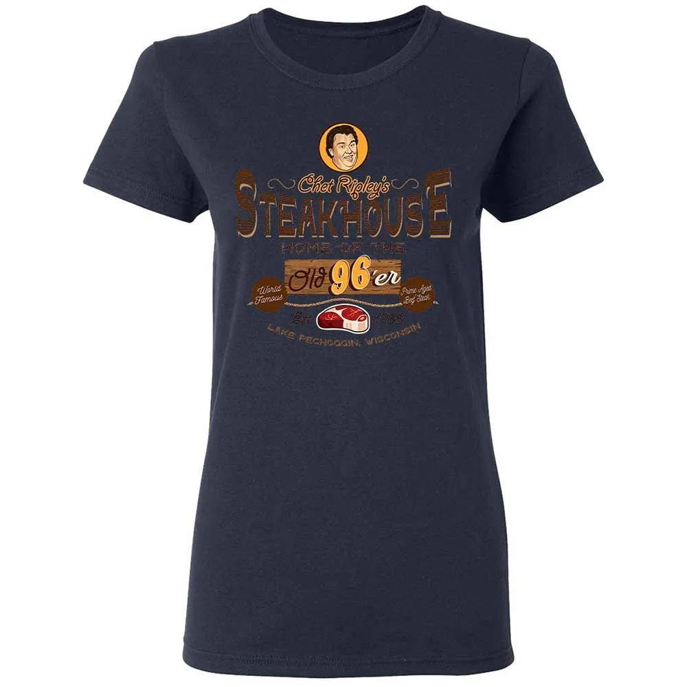 Women's T-Shirt - EY76KWZU - Navy - 14
