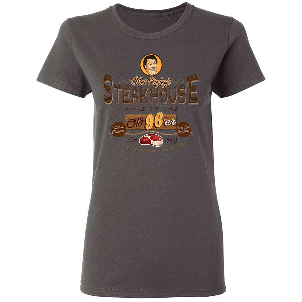 Women's T-Shirt - EY76KWZU - Charcoal - 15