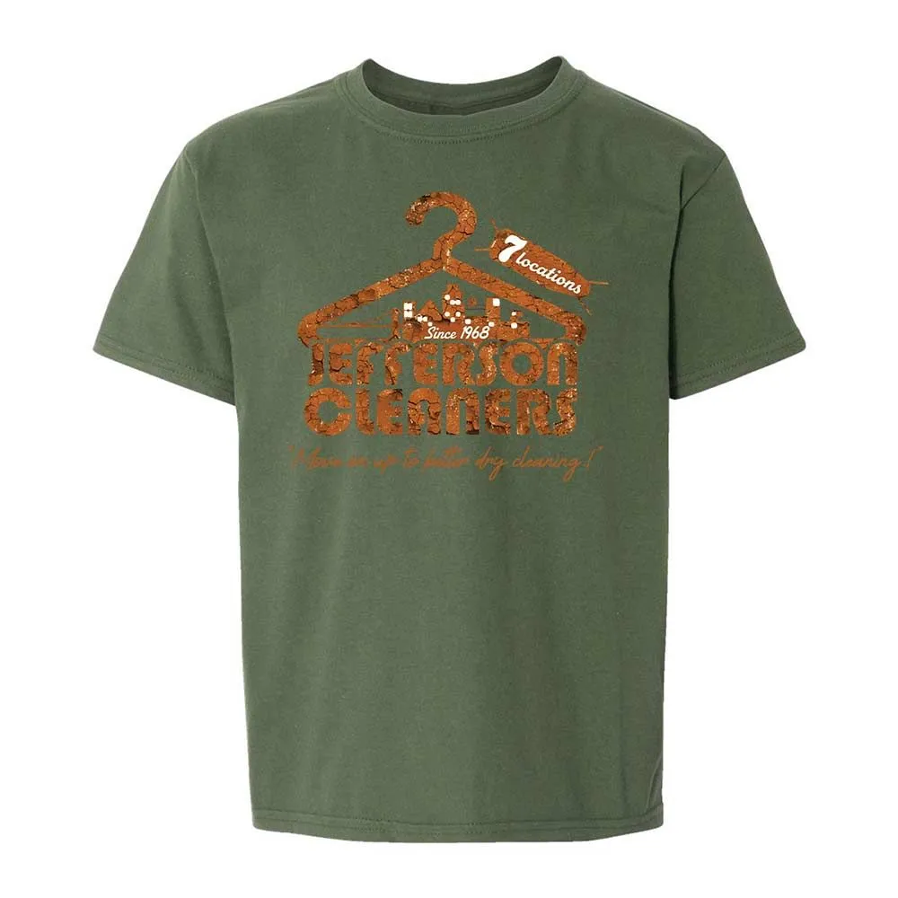 Kids T-Shirt - CJ4VZAKW - Military Green - 20