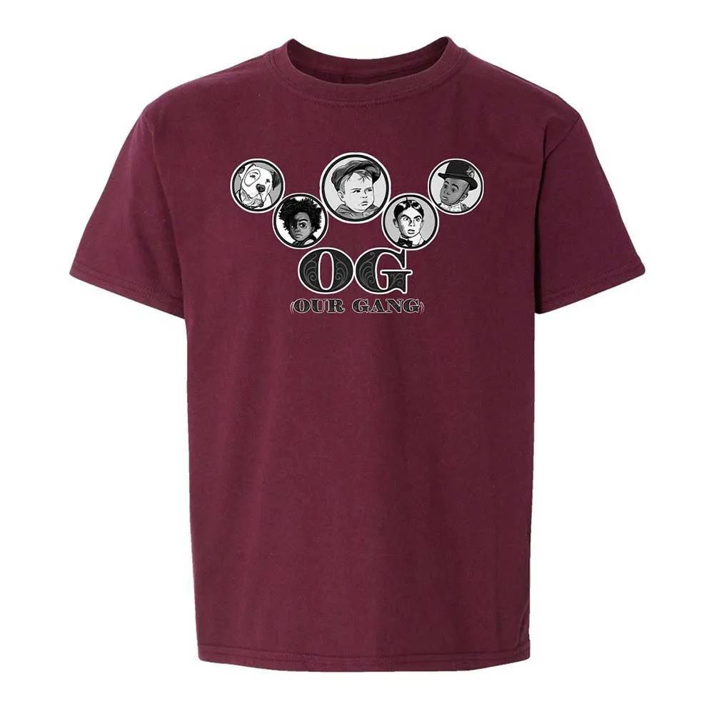 Kids T-Shirt - 4RBBMUGG - Maroon - 14