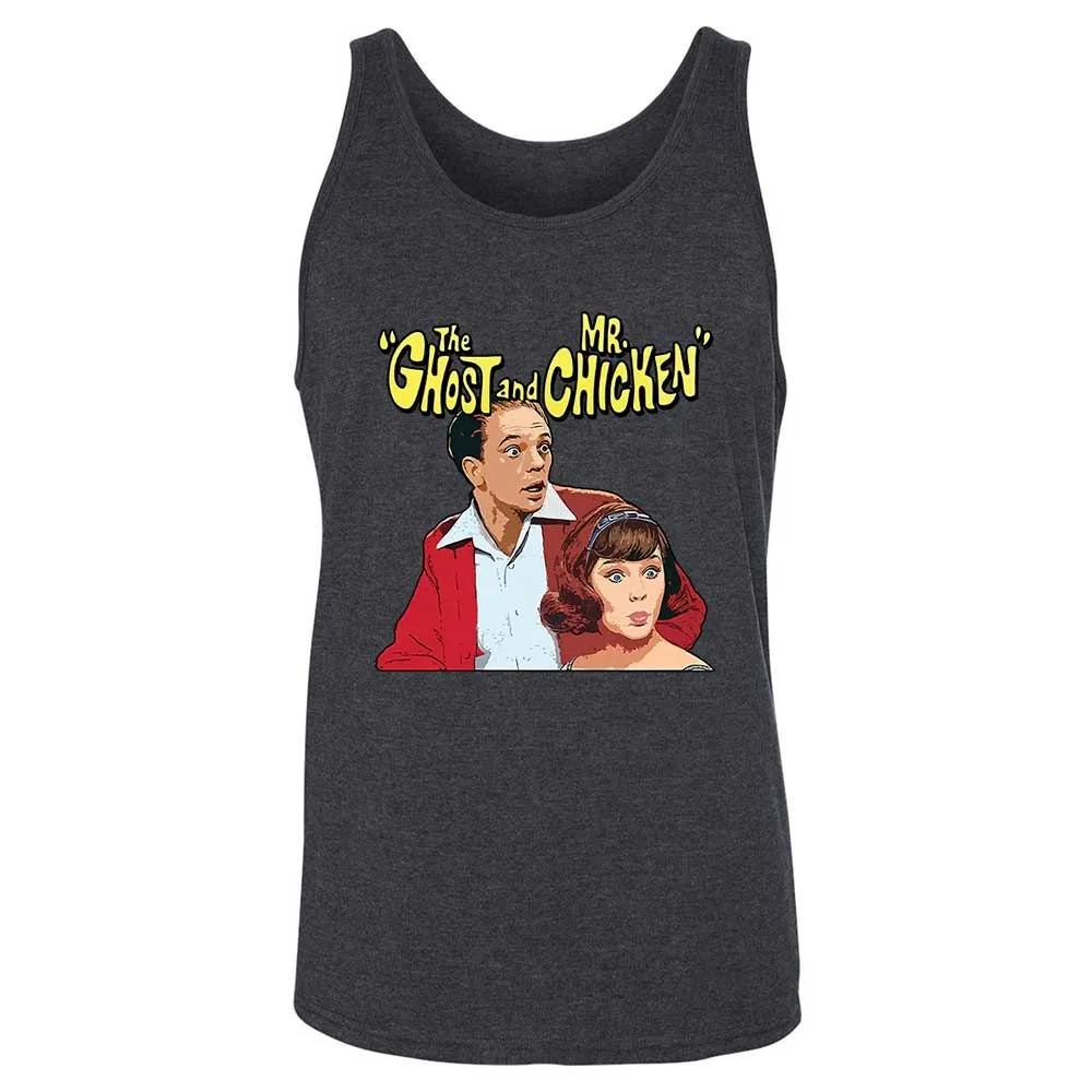 The Chicken and the Ghost - Dark Grey Heather - 10