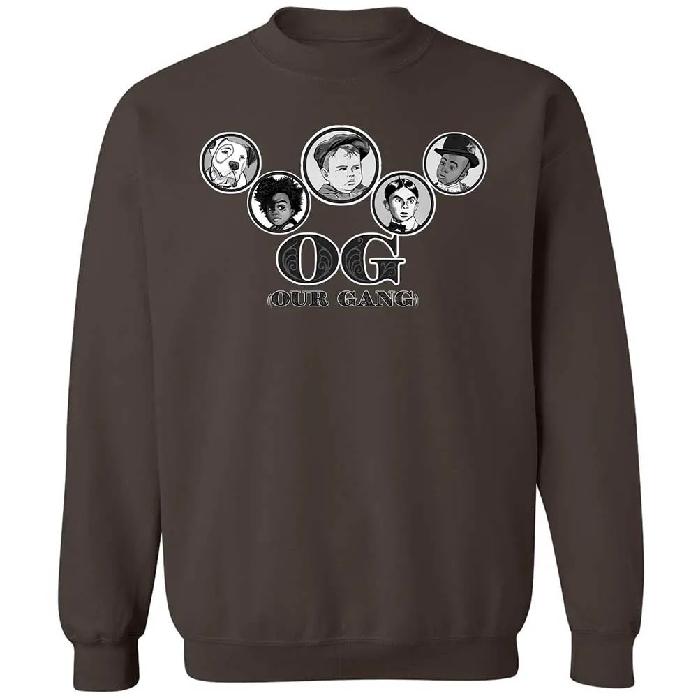 Classic Unisex Sweatshirt - 7LN848YC - Dark Chocolate - 4
