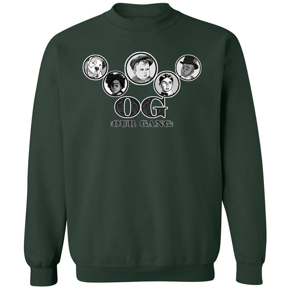 Classic Unisex Sweatshirt - 7LN848YC - Forest Green - 5