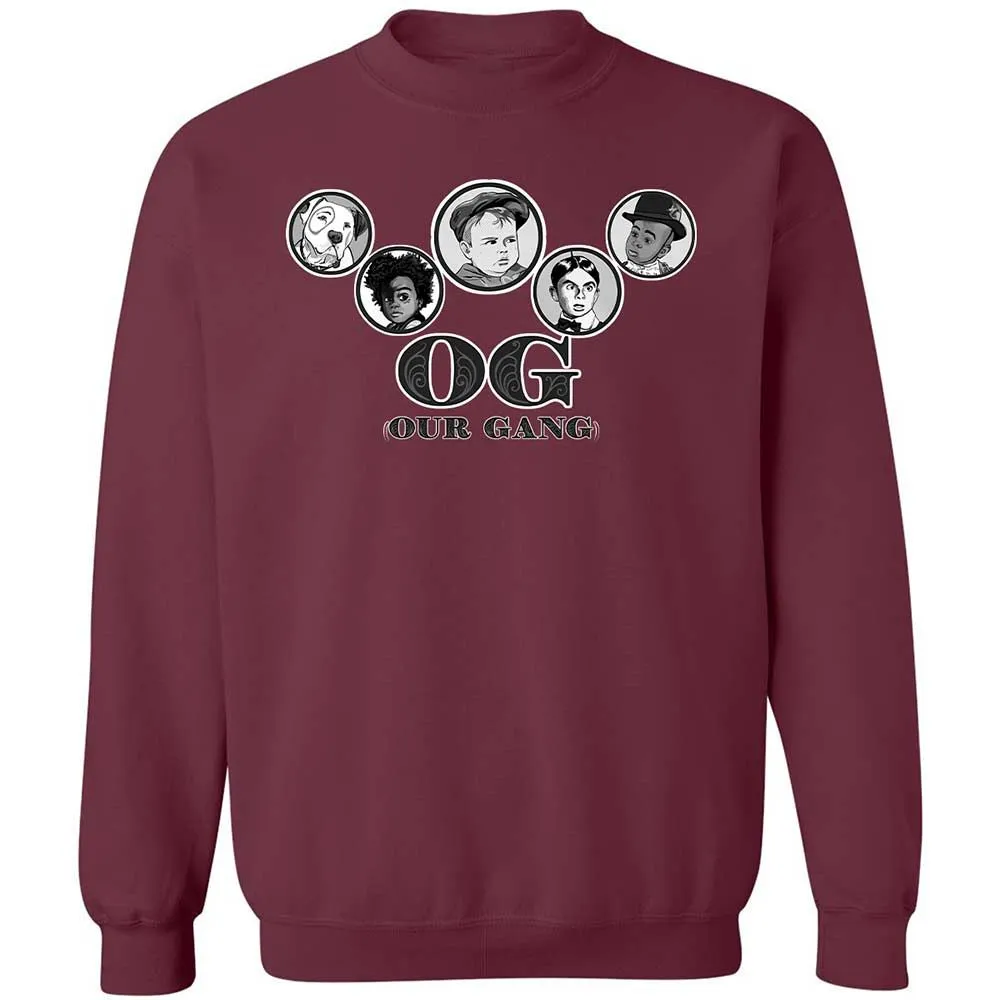 Classic Unisex Sweatshirt - 7LN848YC - Maroon - 8