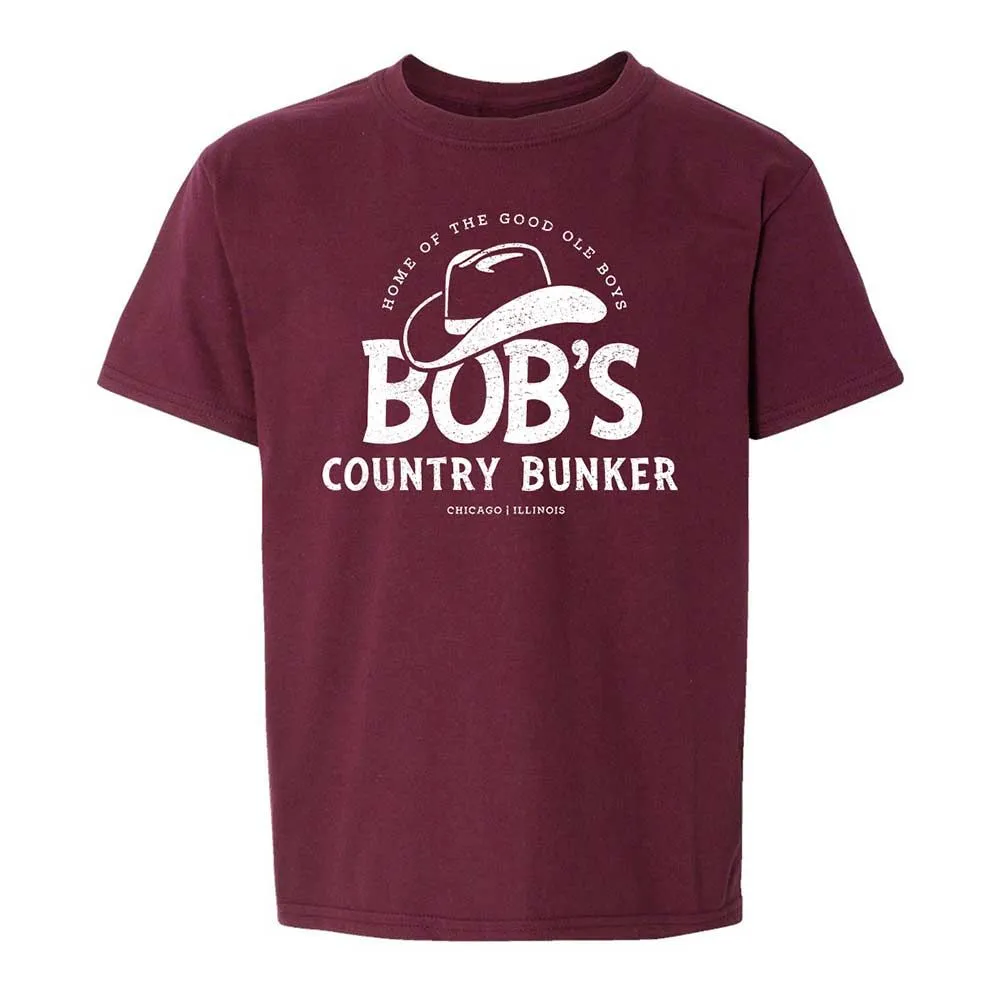 Kids T-Shirt - 5VJM3D15 - Maroon - 14