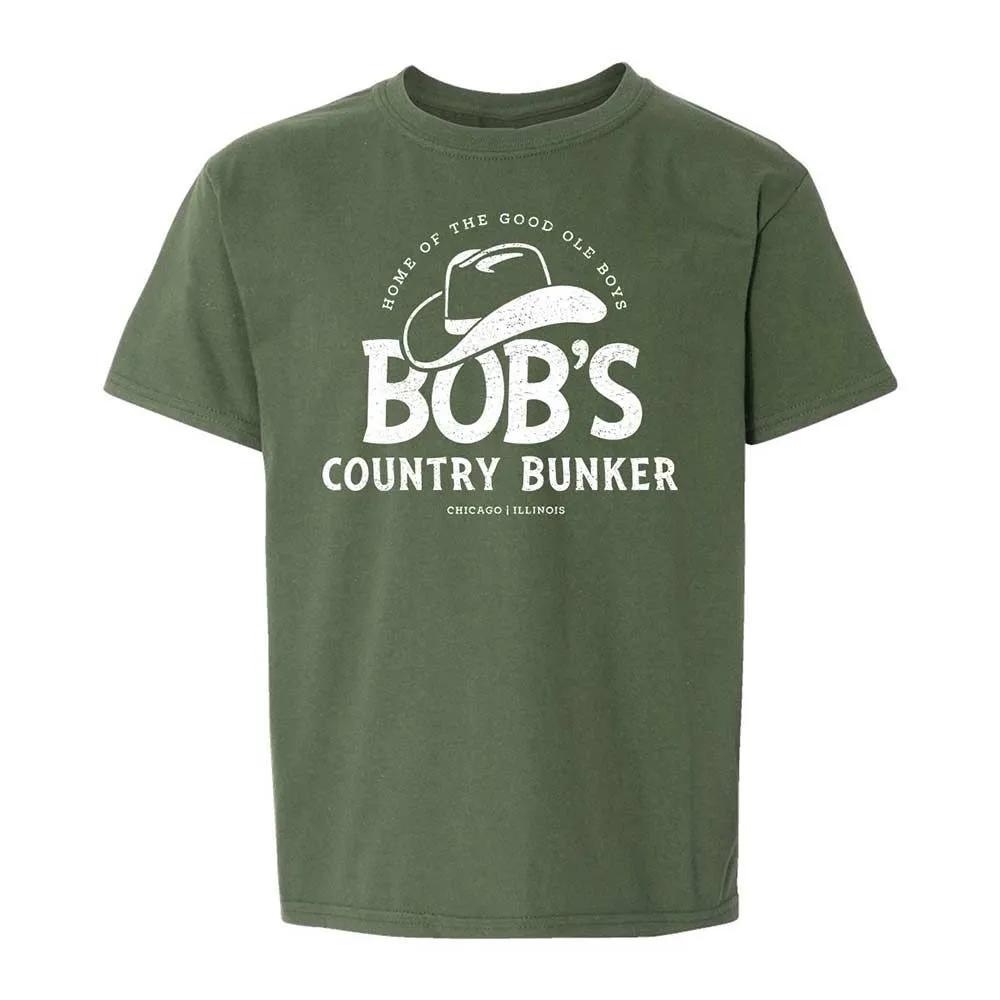 Kids T-Shirt - 5VJM3D15 - Military Green - 19
