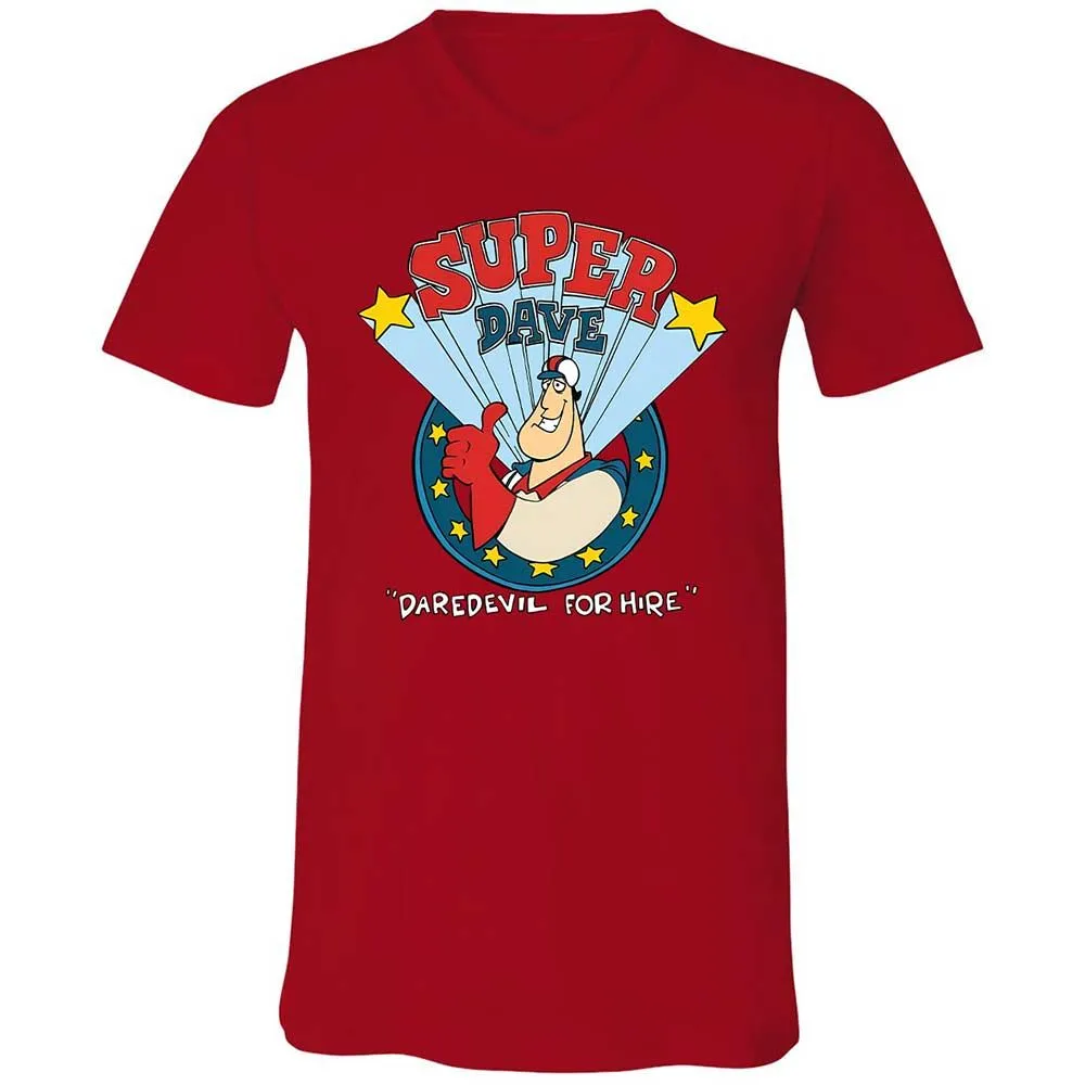 Unisex V-Neck T-Shirt - FYNT338N - Red - 5
