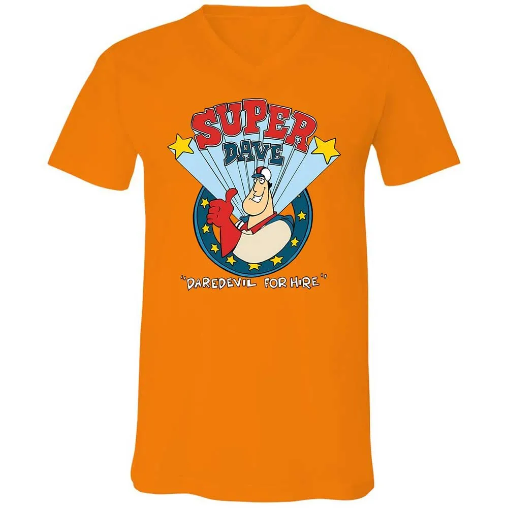 Unisex V-Neck T-Shirt - FYNT338N - Orange - 7