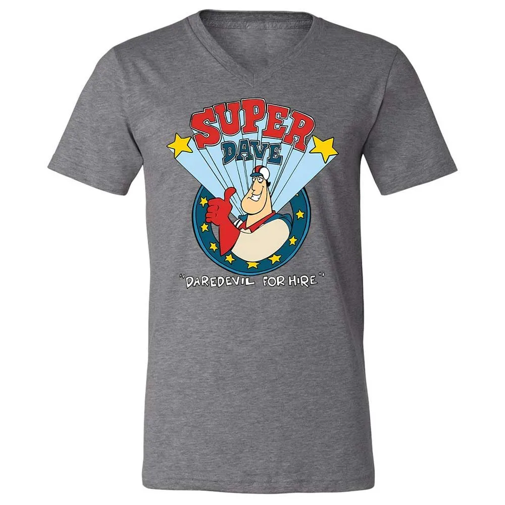 Unisex V-Neck T-Shirt - FYNT338N - Deep Heather - 9