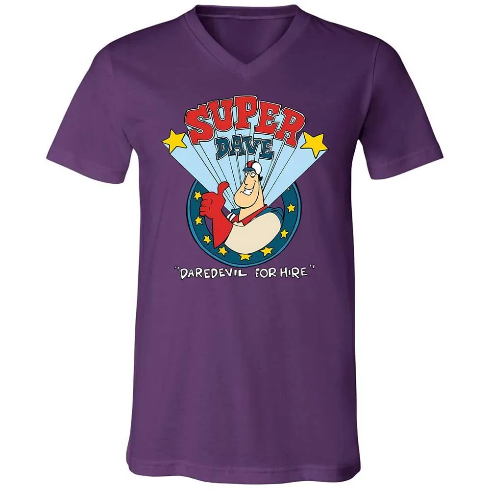 Unisex V-Neck T-Shirt - FYNT338N - Team Purple - 10