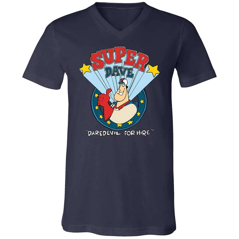 Unisex V-Neck T-Shirt - FYNT338N - Navy - 12