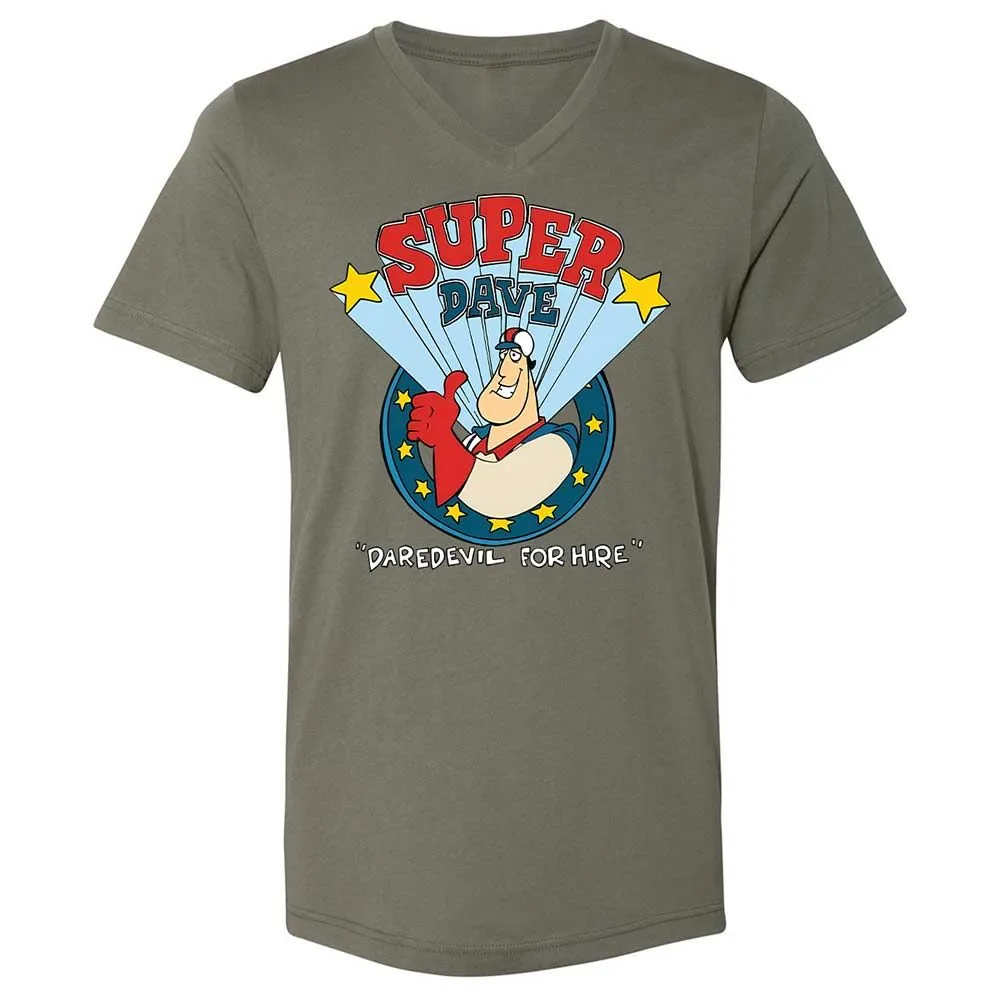 Unisex V-Neck T-Shirt - FYNT338N - Military Green - 15