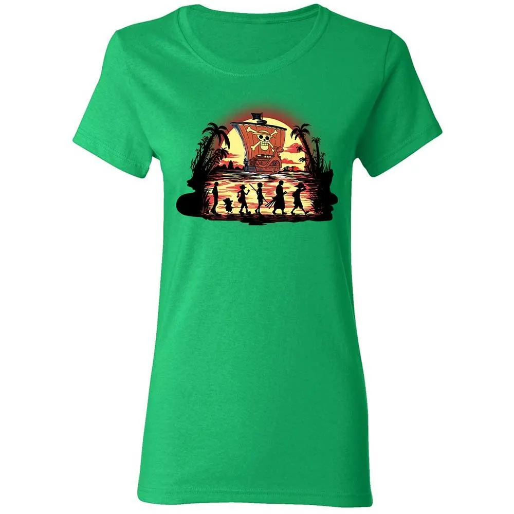 Women's T-Shirt - E883EFGQ - Irish Green - 7