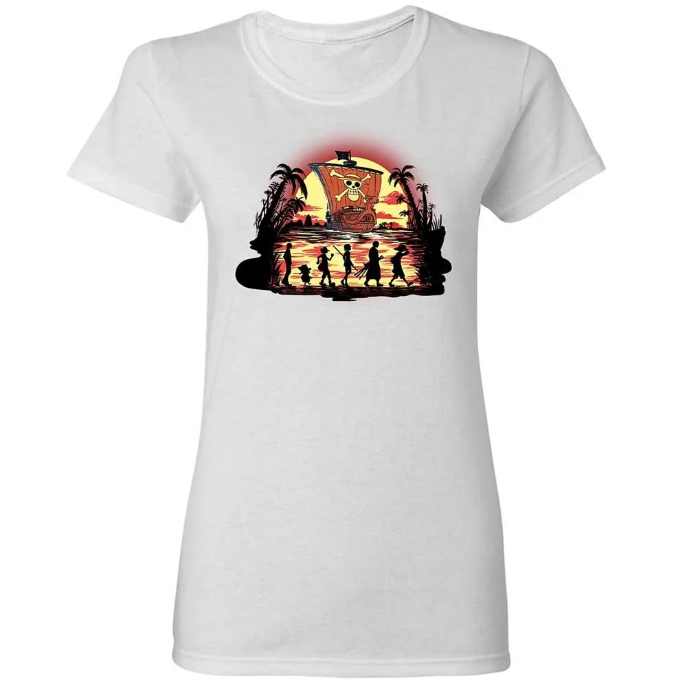 Women's T-Shirt - E883EFGQ - White - 15