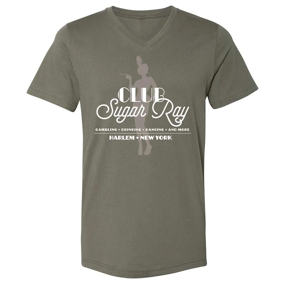 Unisex V-Neck T-Shirt - 6AY31V8V - Military Green - 11