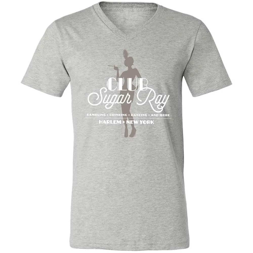 Unisex V-Neck T-Shirt - 6AY31V8V - Athletic Heather - 15