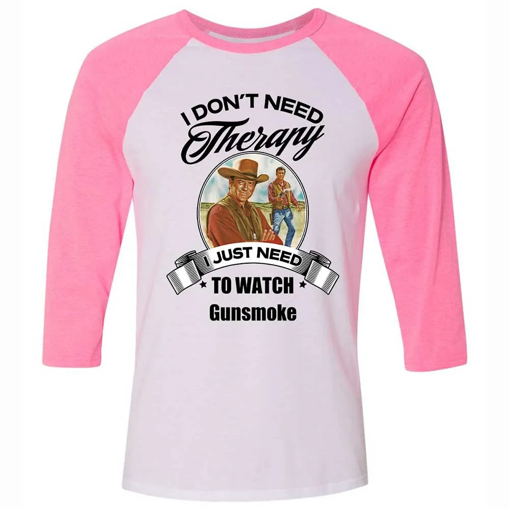 I Don't Need Therapy - White/Neon Pink - 12