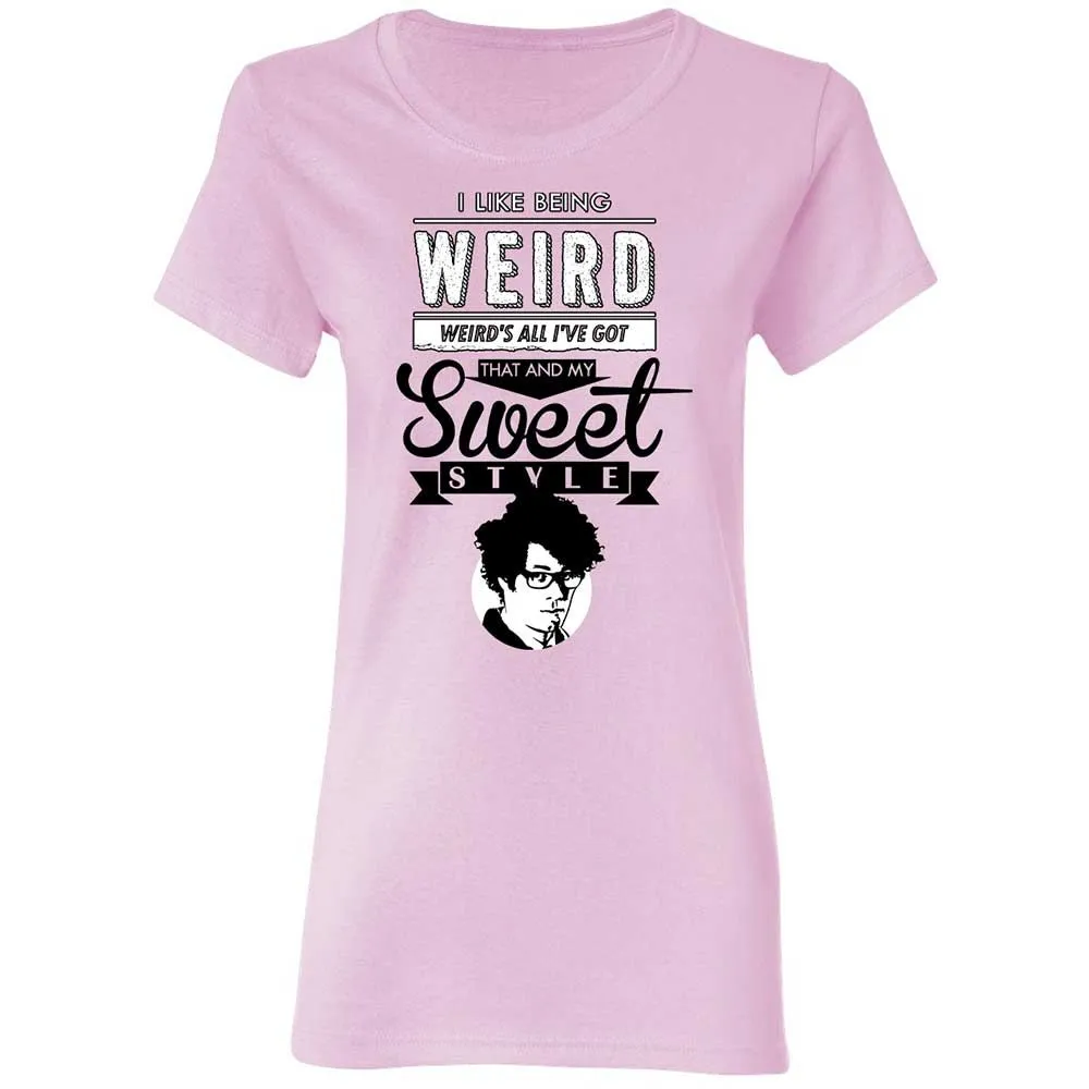 Women's T-Shirt - BTG4TU54 - Light Pink - 3