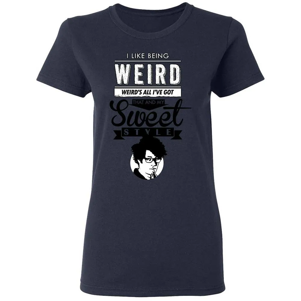 Women's T-Shirt - BTG4TU54 - Navy - 14