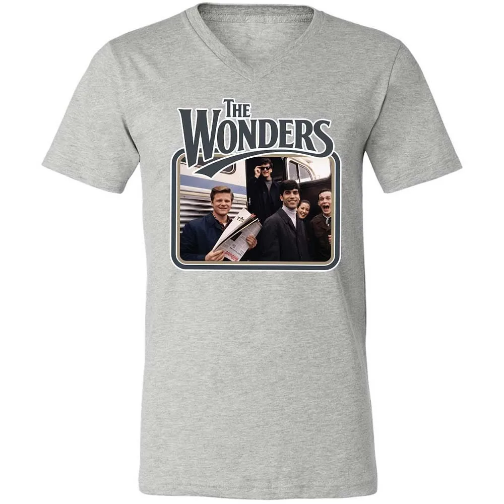 Unisex V-Neck T-Shirt - TFHA8KSS - Athletic Heather - 2