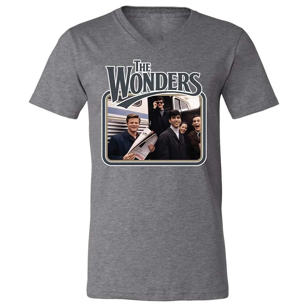 Unisex V-Neck T-Shirt - TFHA8KSS - Deep Heather - 9