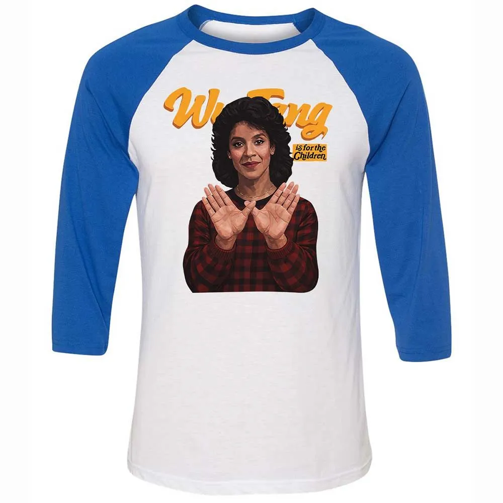 Unisex 3/4 Baseball Tee - U87ASFM9 - White/True Royal - 10