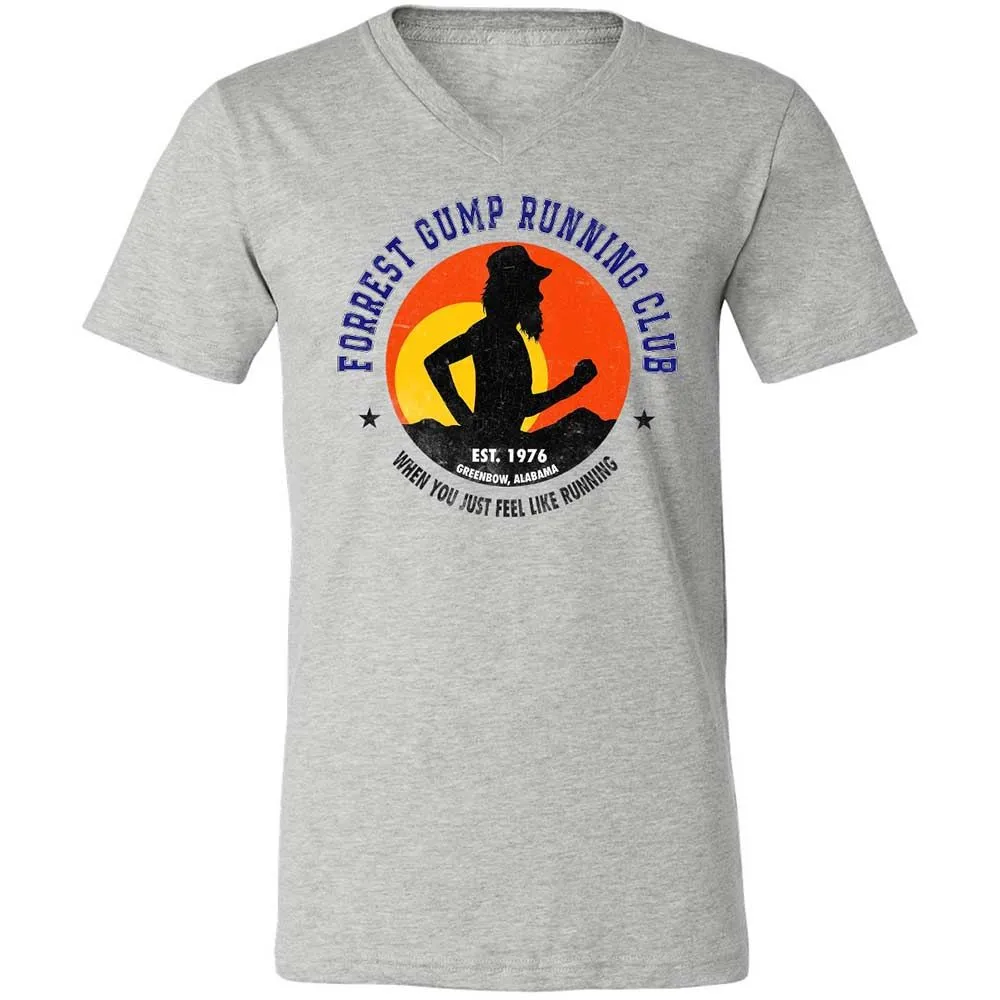 Unisex V-Neck T-Shirt - 5VK5WPBD - Athletic Heather - 2