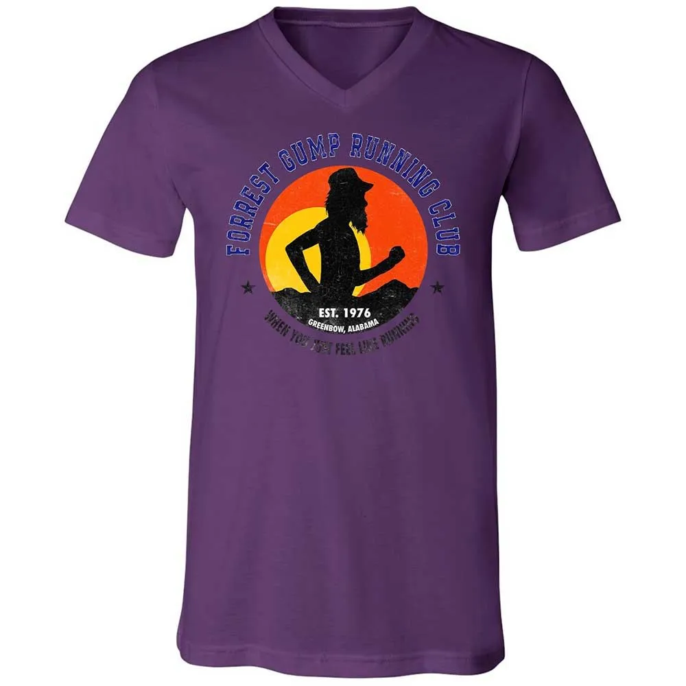 Unisex V-Neck T-Shirt - 5VK5WPBD - Team Purple - 10