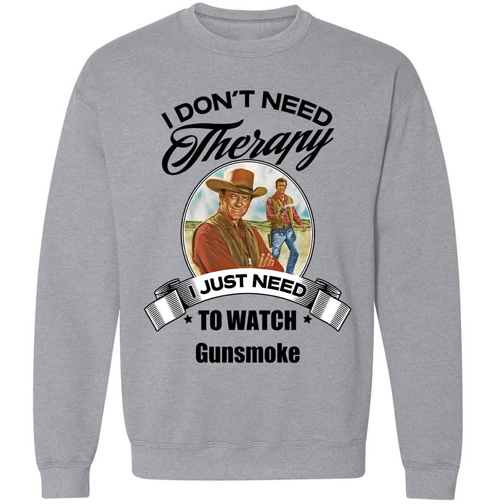 I Don't Need Therapy - Sport Grey - 3