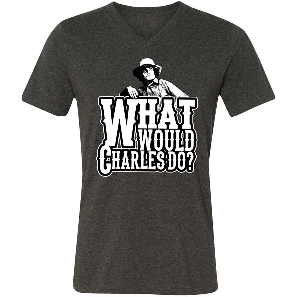 What Would Charles Do? - Dark Grey Heather - 9