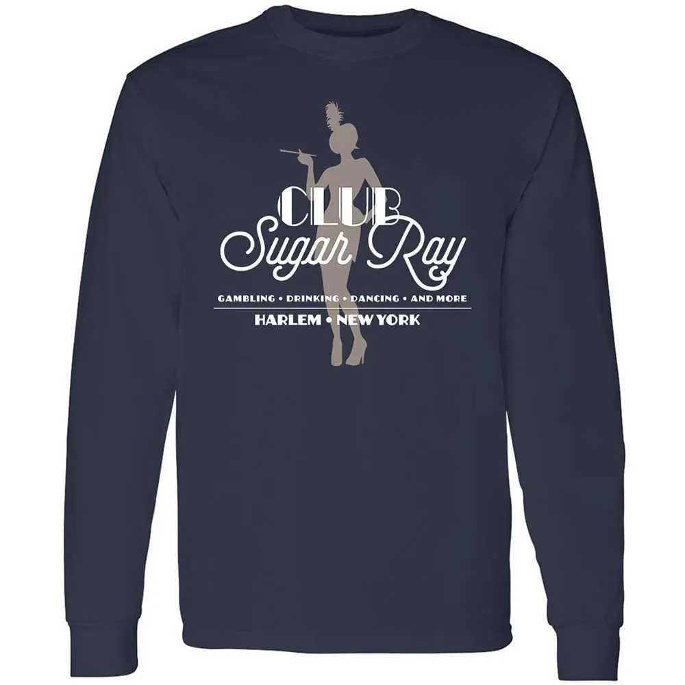Long Sleeve T-Shirt - EZ6BQSS8 - Navy - 2