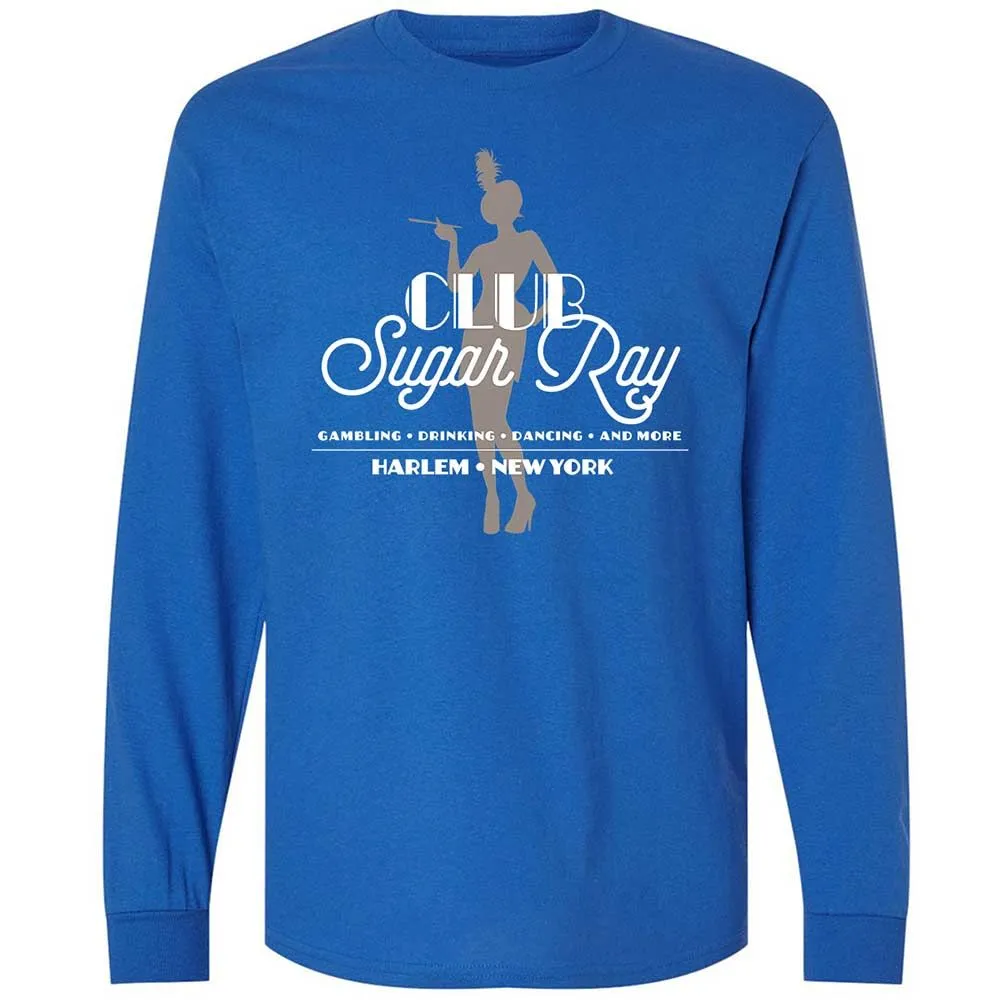 Long Sleeve T-Shirt - EZ6BQSS8 - Royal - 3