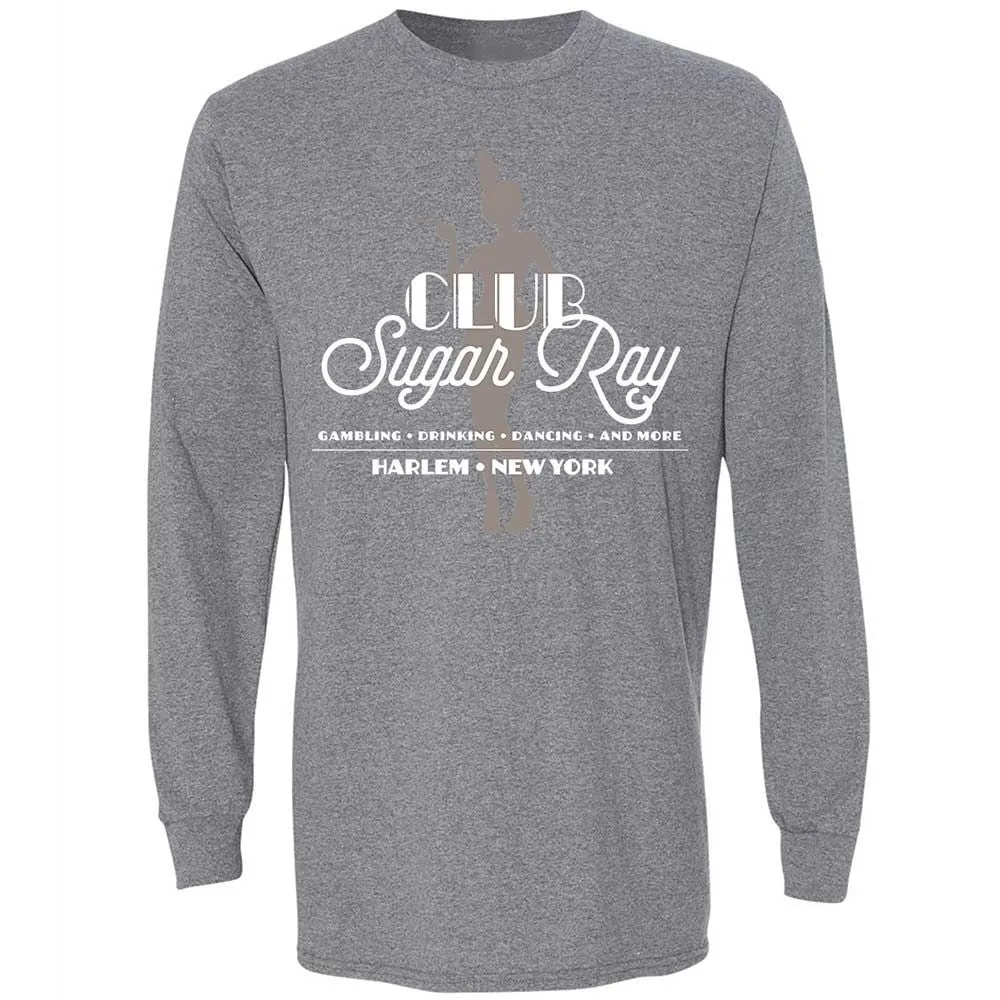 Long Sleeve T-Shirt - EZ6BQSS8 - Graphite Heather - 8
