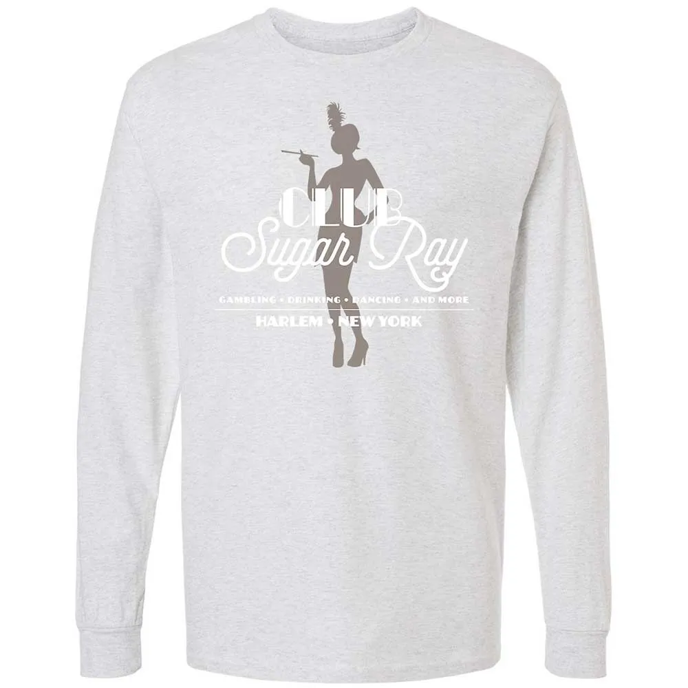 Long Sleeve T-Shirt - EZ6BQSS8 - Ash - 14