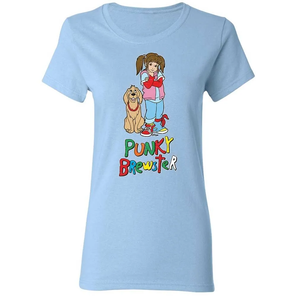 Women's T-Shirt - AK42K5BW - Light Blue - 13