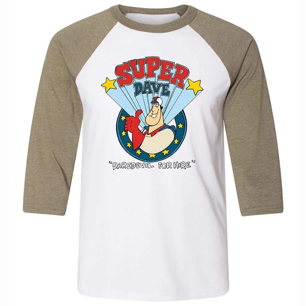 Unisex 3/4 Baseball Tee - 8W8VJ7MS - White/Heather Olive - 4