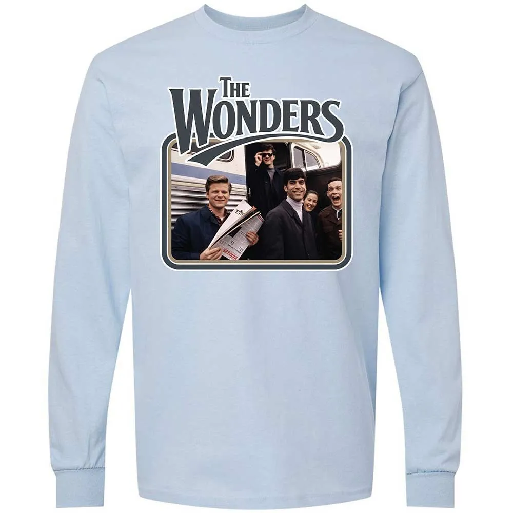 Long Sleeve T-Shirt - SJKQTGYL - Light Blue - 4
