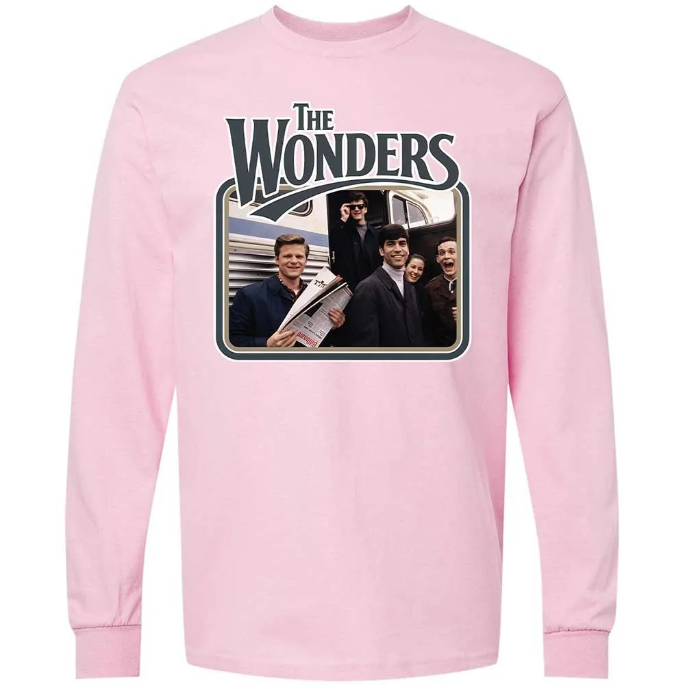 Long Sleeve T-Shirt - SJKQTGYL - Light Pink - 6