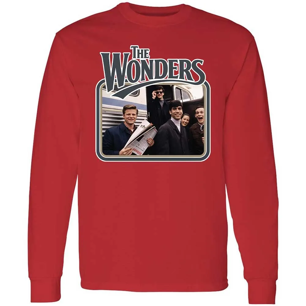 Long Sleeve T-Shirt - SJKQTGYL - Red - 8