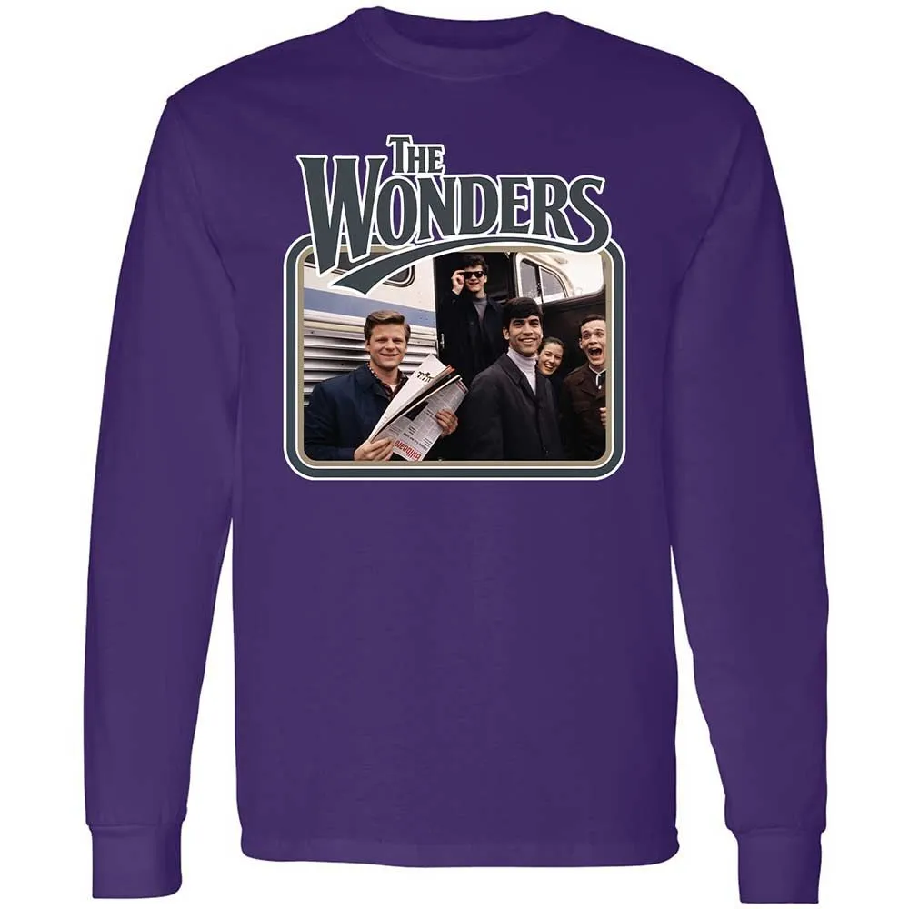 Long Sleeve T-Shirt - SJKQTGYL - Purple - 9