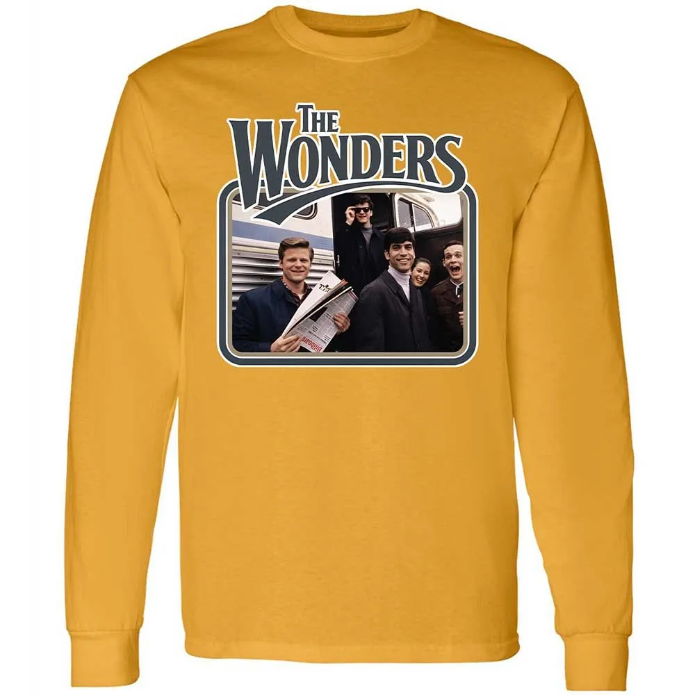 Long Sleeve T-Shirt - SJKQTGYL - Gold - 10