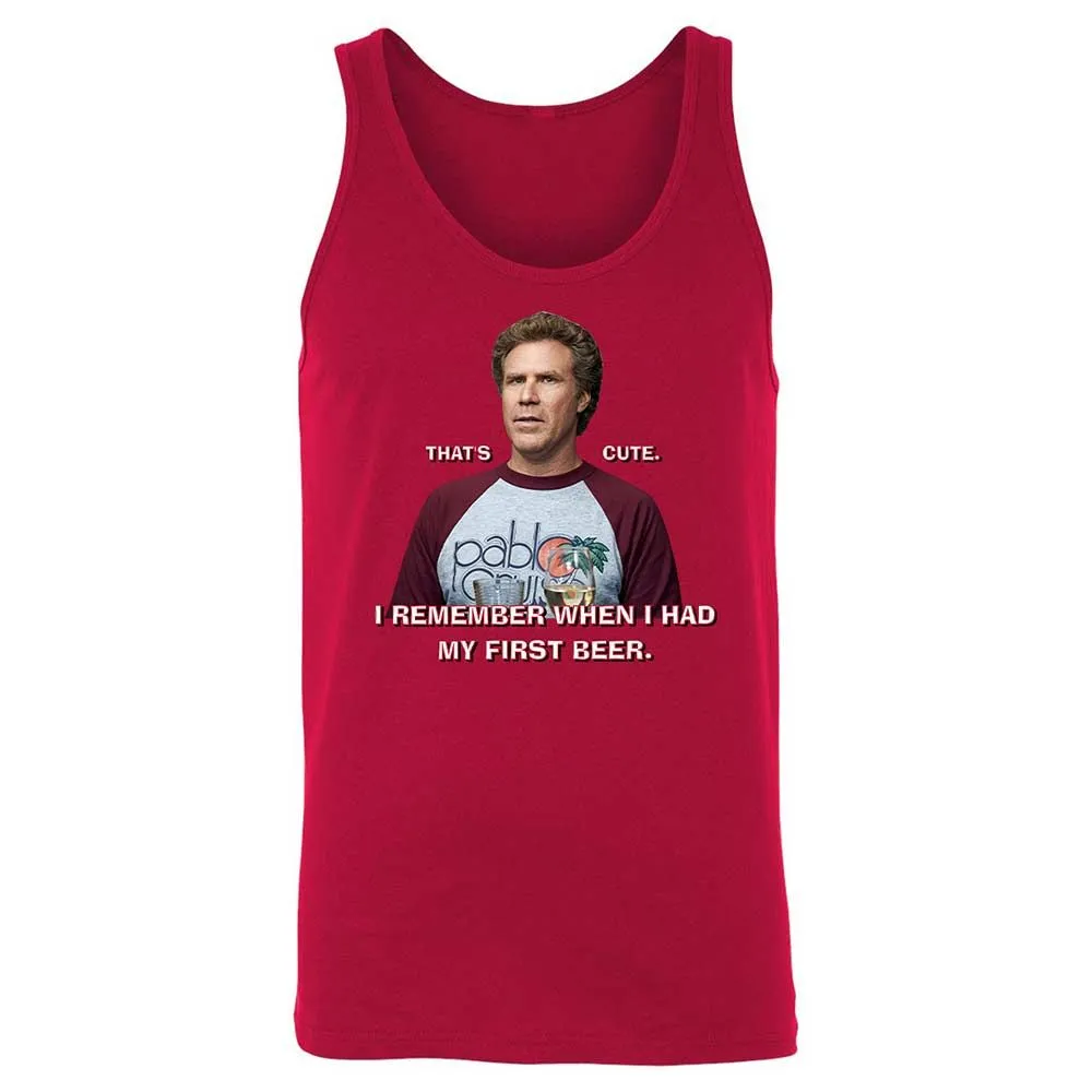 Unisex Jersey Tank - 8PD27V3B - Red - 3