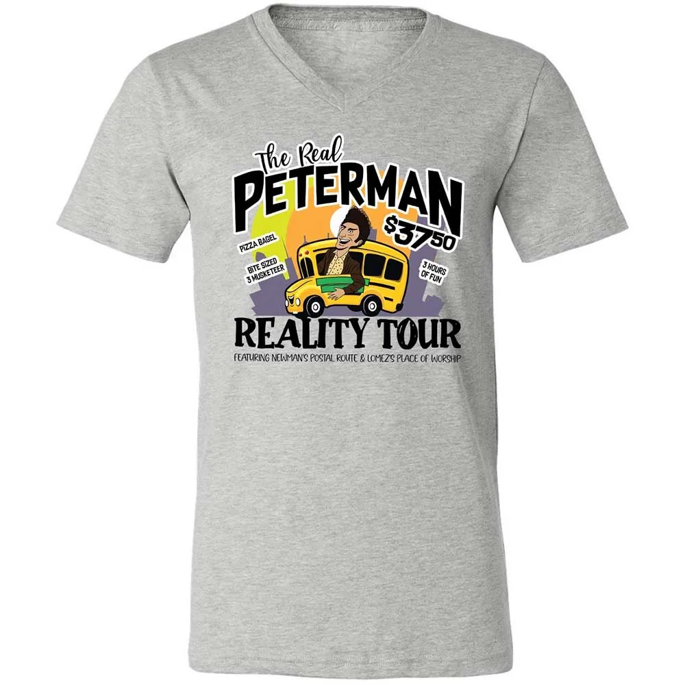 Unisex V-Neck T-Shirt - 68PQ4YWN - Athletic Heather - 2